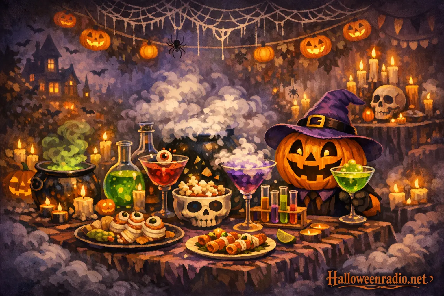 How to throw a spooky cocktail party on a budget