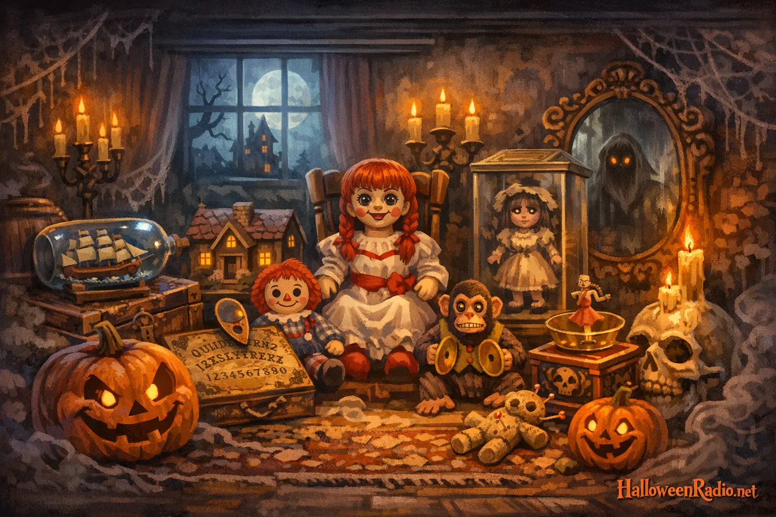 Famous haunted objects and their eerie stories